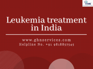 Leukemia treatment in India